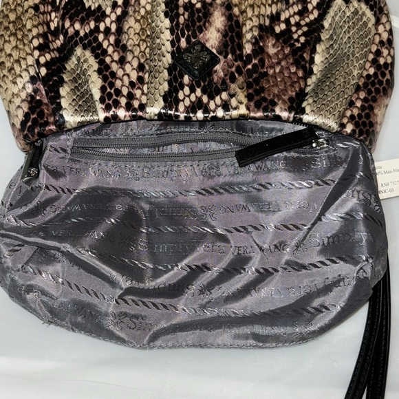 Simply Vera Wang Faux Snakeskin Wristlet Clutch - Picture 6 of 6